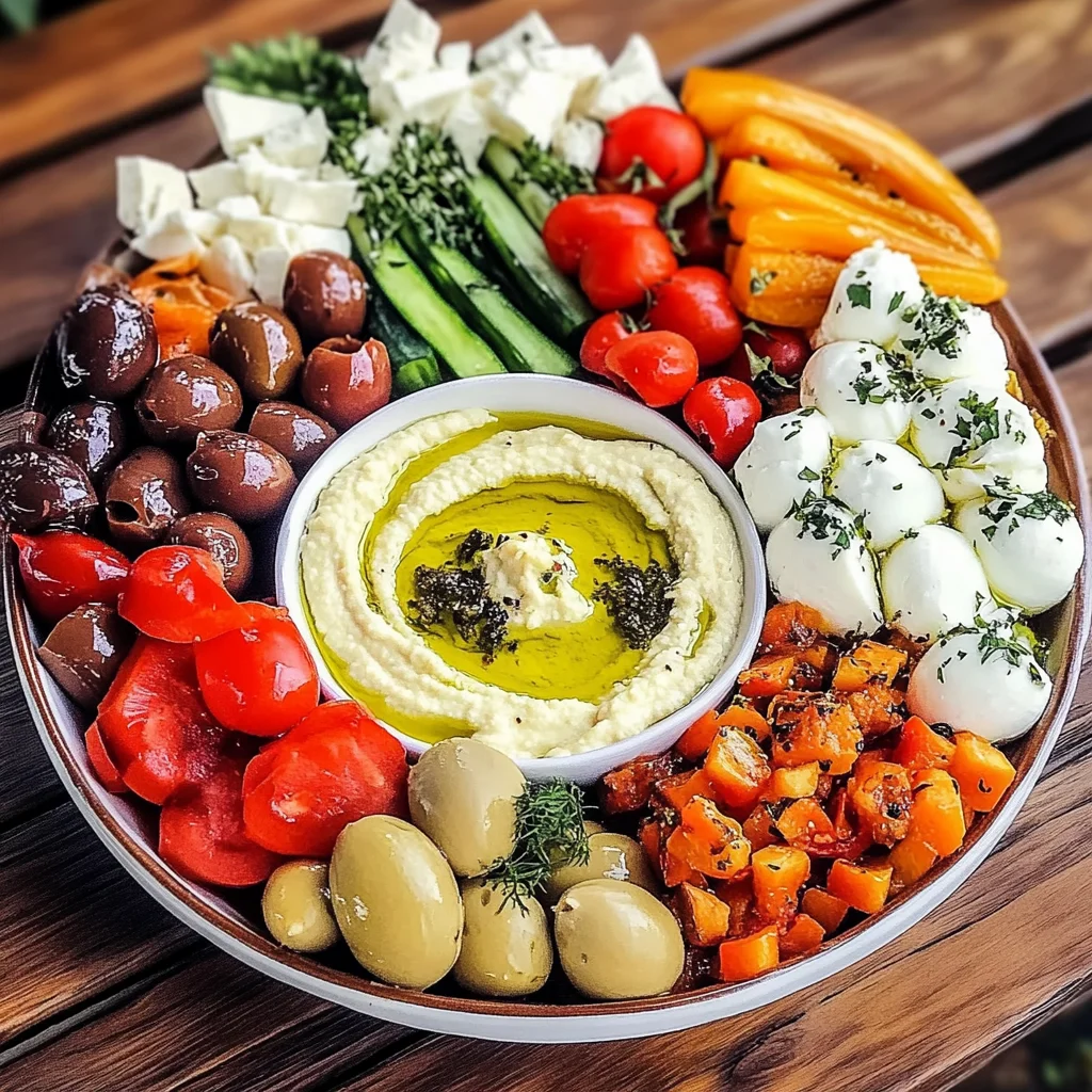 Mediterranean Mezze Platter