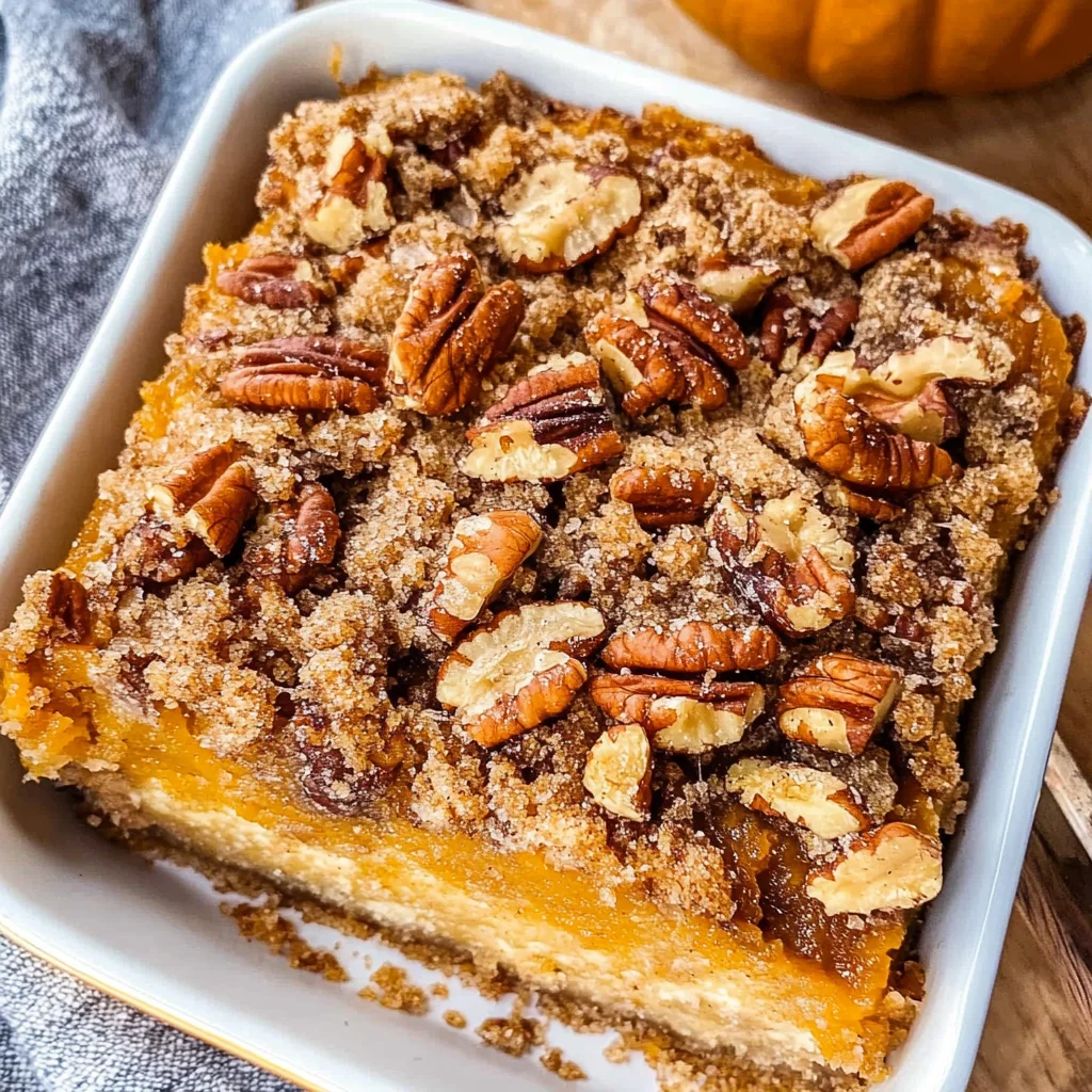 Pumpkin Dump Cake (Gluten-Free)
