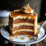 Pumpkin Layer Cake with Salted Caramel Cream Cheese Frosting