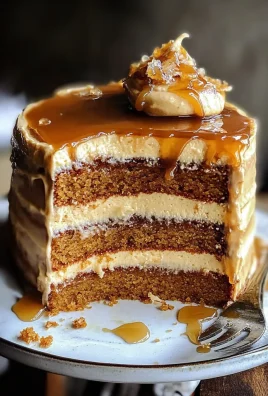 Pumpkin Layer Cake with Salted Caramel Cream Cheese Frosting