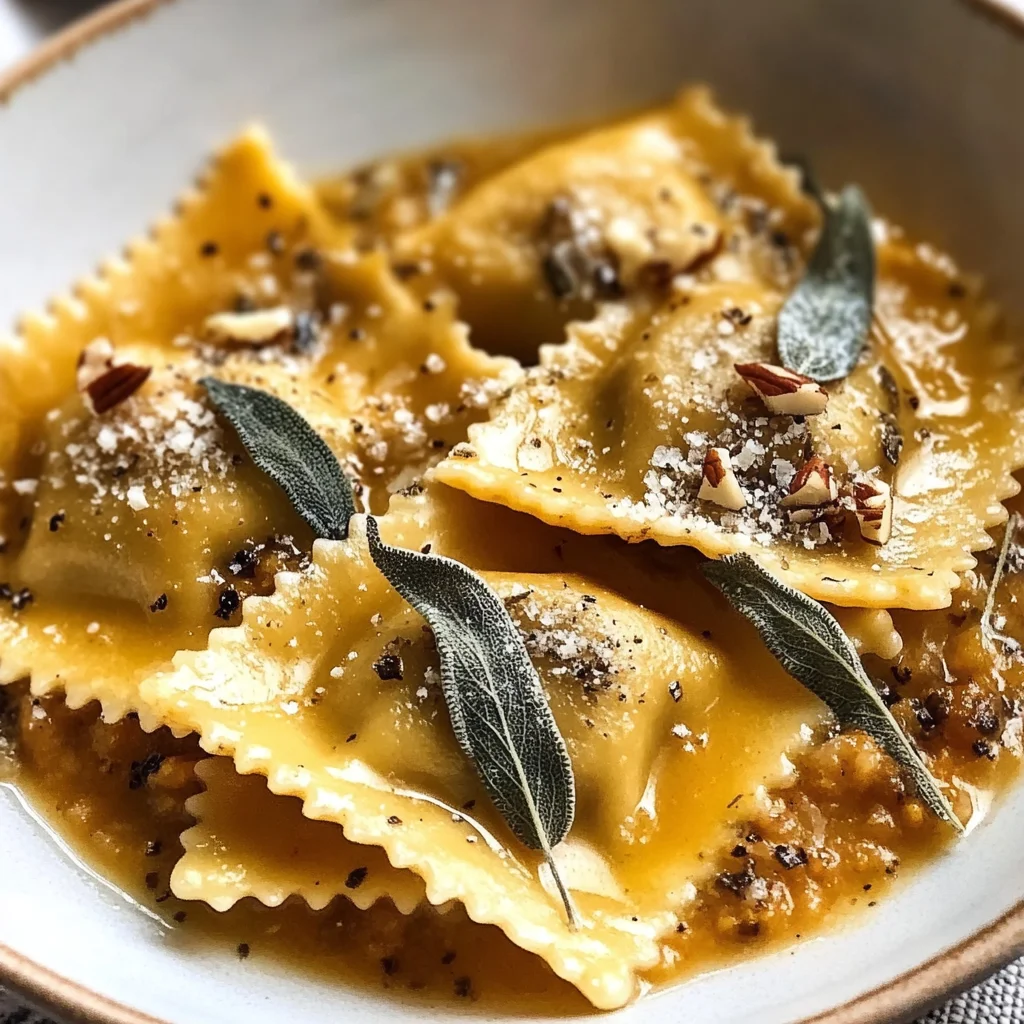 Pumpkin Ravioli