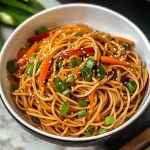 Quick and Easy Asian Sesame Noodles