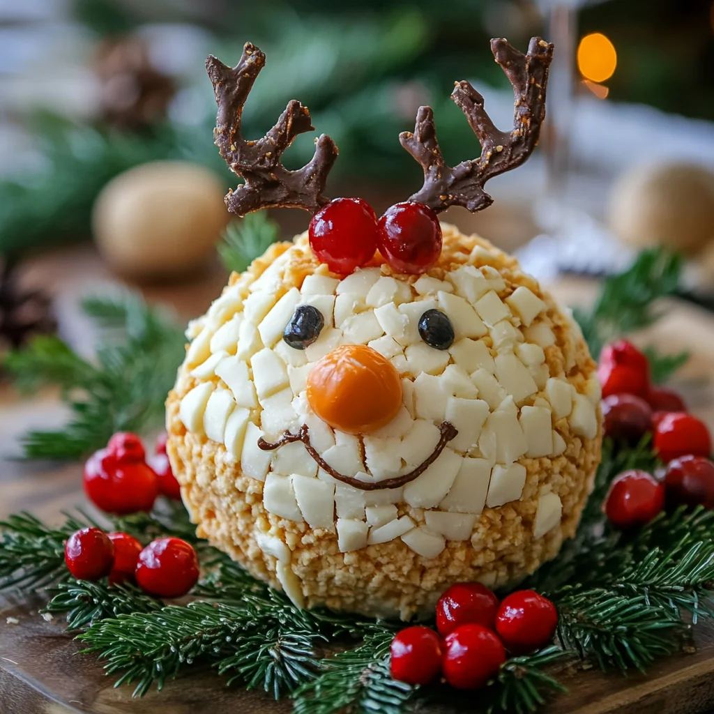 Reindeer Cheese Ball Recipe
