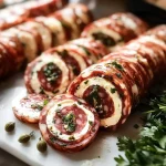 Salami Cream Cheese Roll