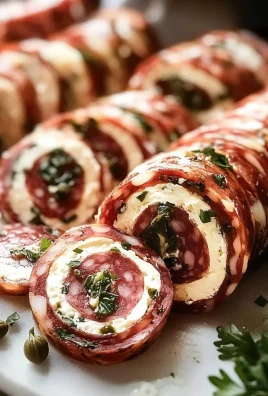 Salami Cream Cheese Roll