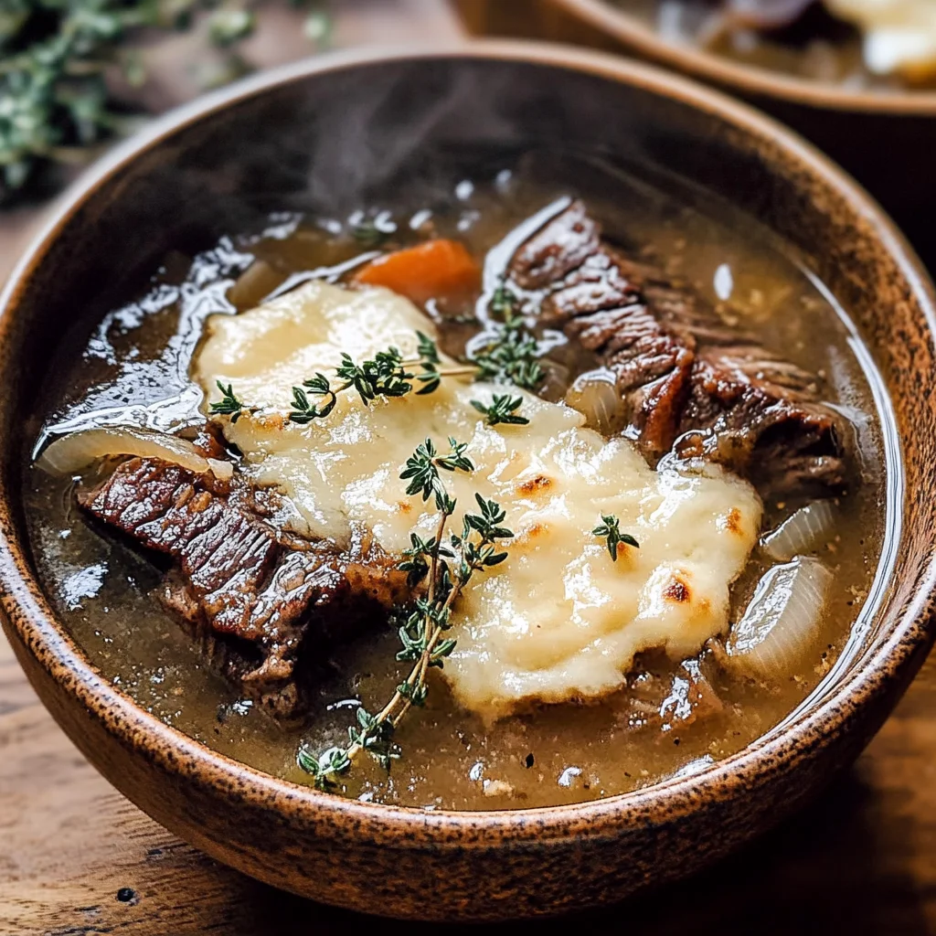 Savory French Onion Beef Short Rib Soup Recipe You’ll Love
