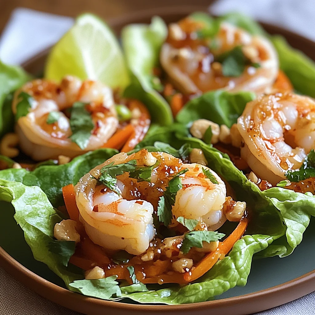 Shrimp Lettuce Wraps A Fresh, Healthy, and Flavor-Packed Delight
