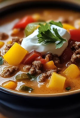 Slow Cooker Nacho Soup