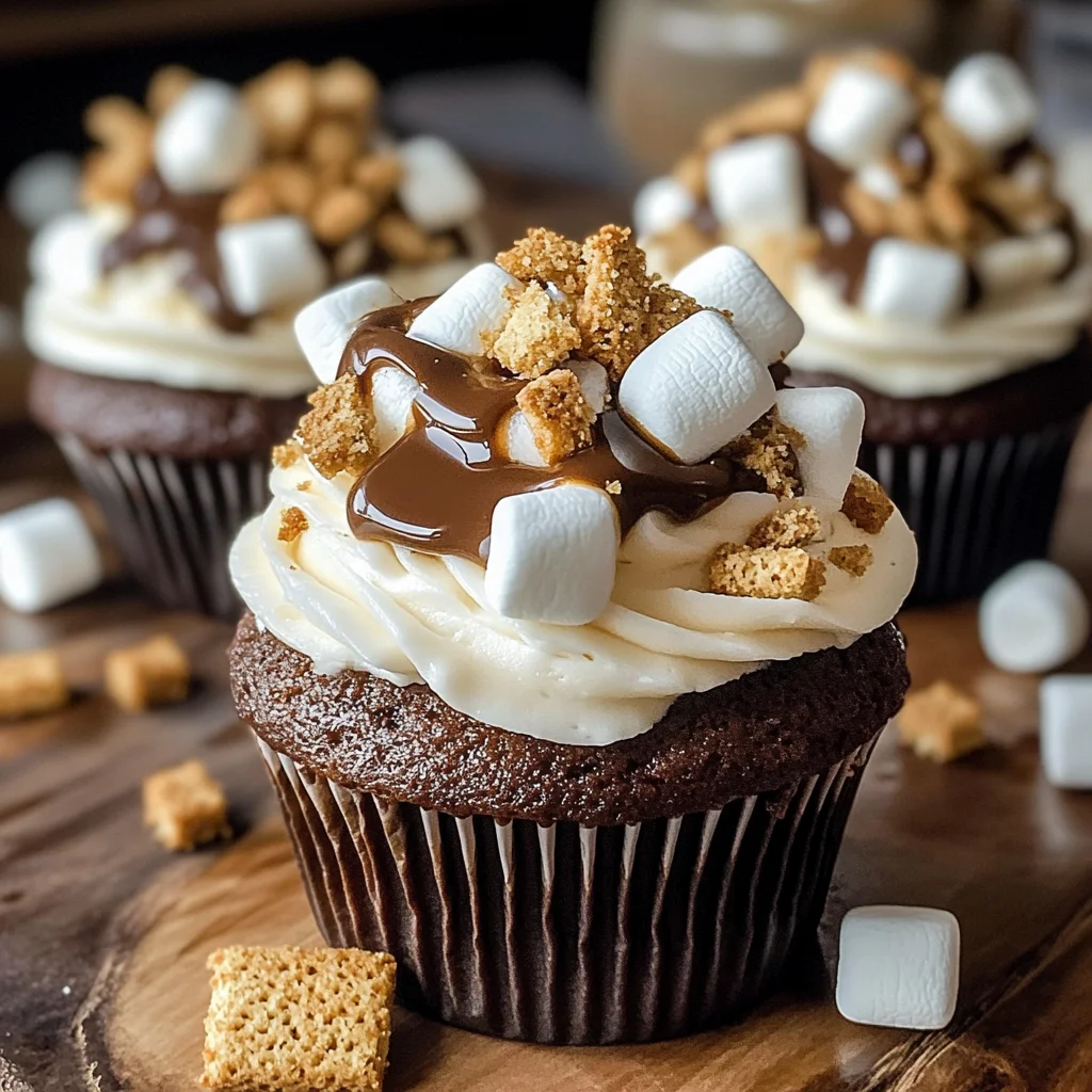 S’mores Cupcakes