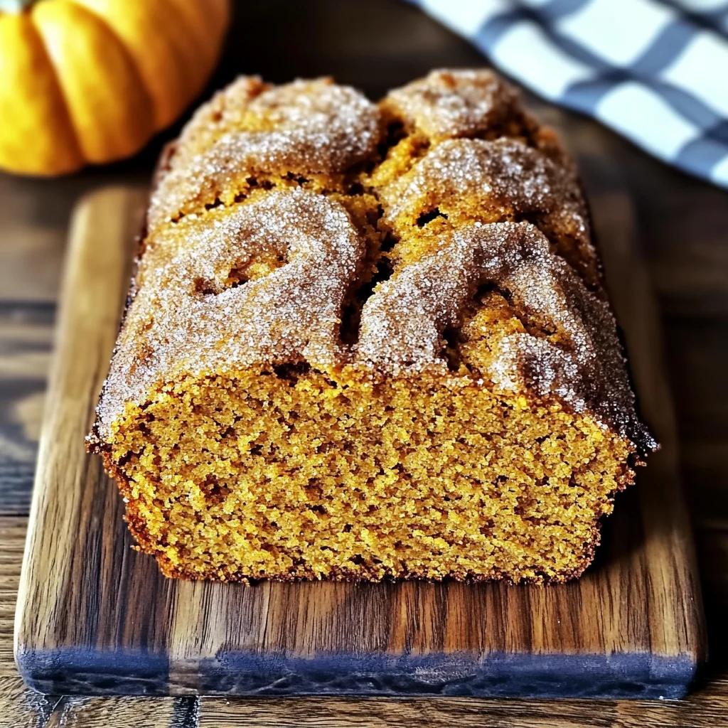 Snickerdoodle Pumpkin Bread