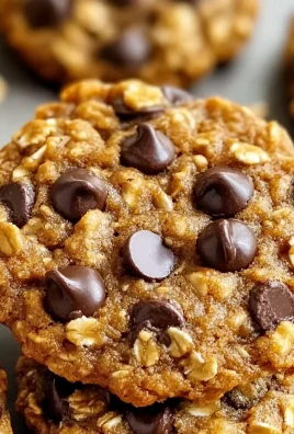 Soft & Chewy Pumpkin Chocolate Chip Oatmeal Cookies