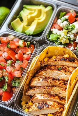 Spicy Chicken Taco Meal Prep Box