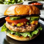 Spicy Southwest Turkey Burgers