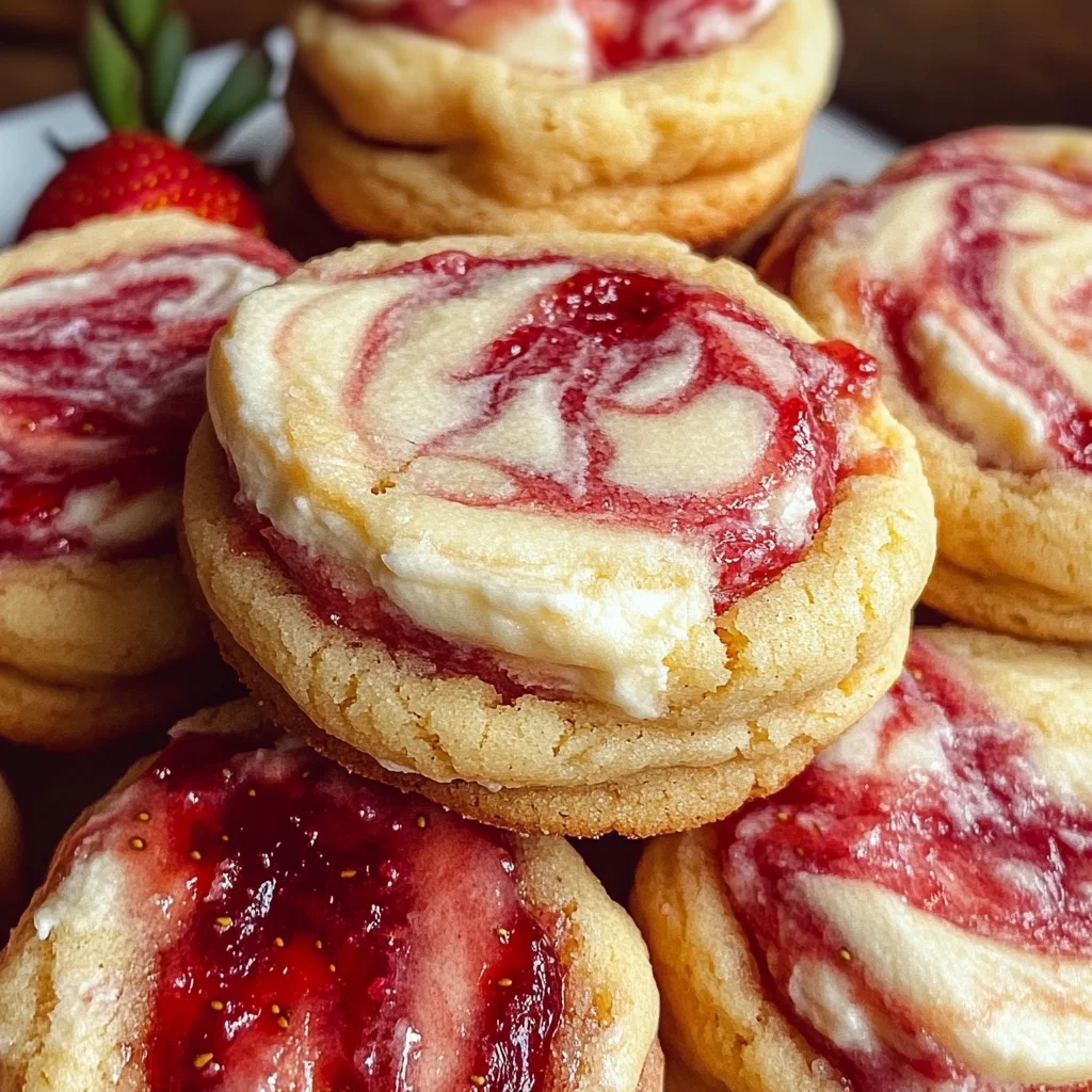 Strawberry Cheesecake Cookies Recipe