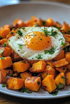 Sweet Potato Hash with Eggs