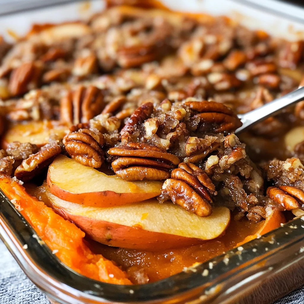 Sweet Potato and Apple Casserole
