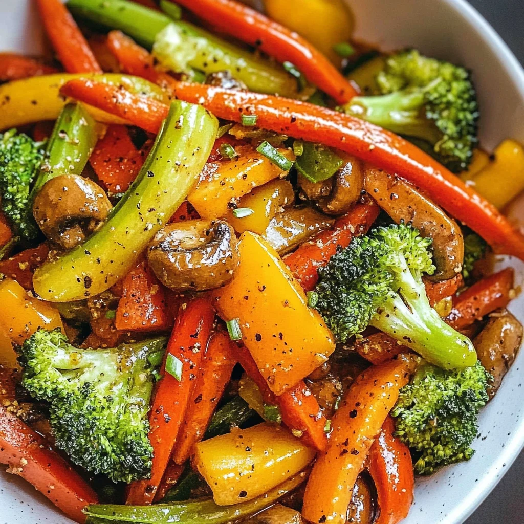 Sweet & Sour Vegetable Stir Fry