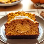 The BEST Pumpkin Bread with Vanilla Pudding