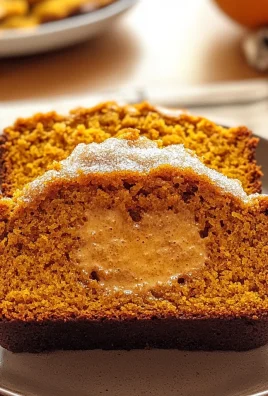 The BEST Pumpkin Bread with Vanilla Pudding