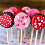 Valentine's Day Oreo Pops