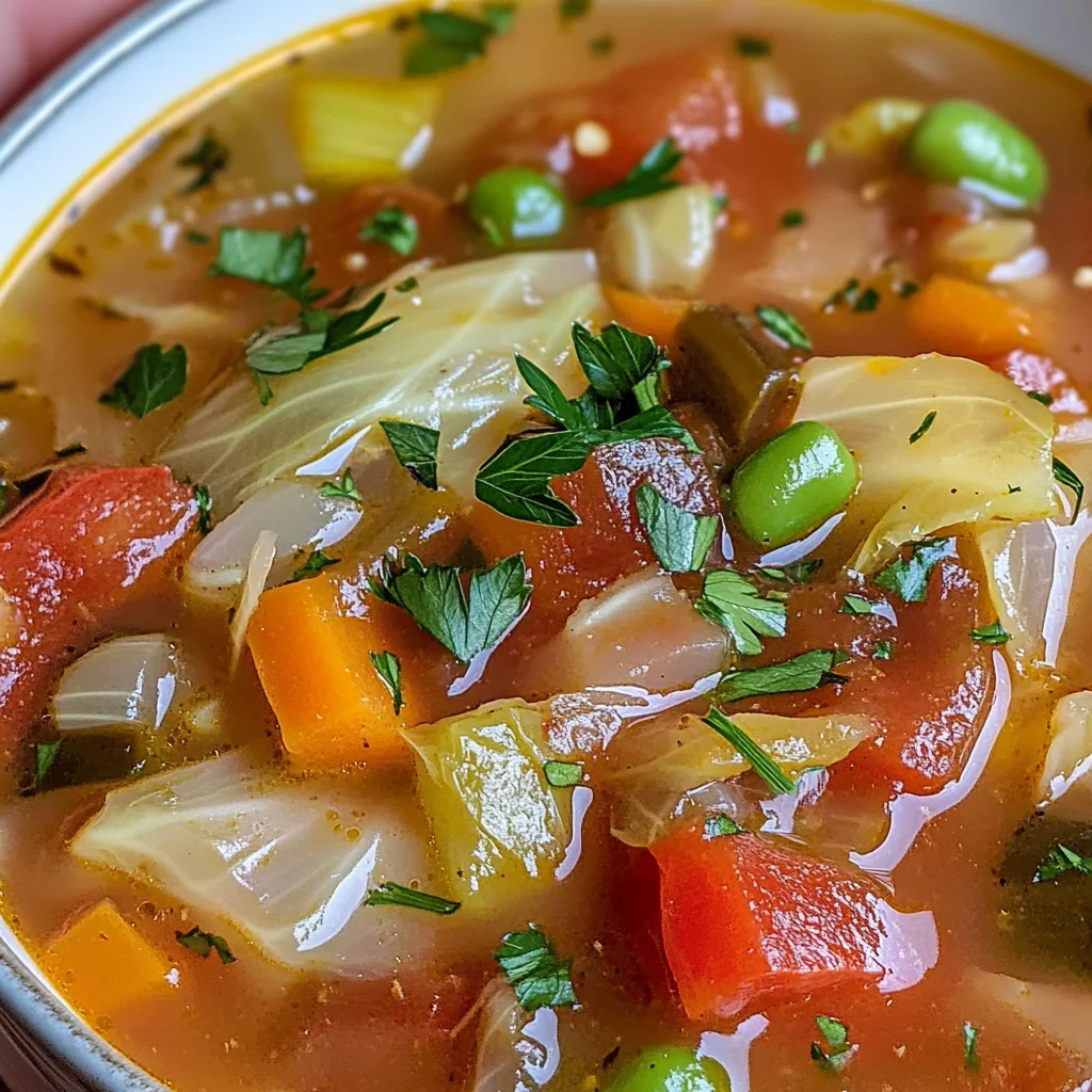 Vegan Detox Cabbage Soup