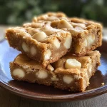 White Chocolate Macadamia Blondies – Buttery, Nutty, and Irresistible