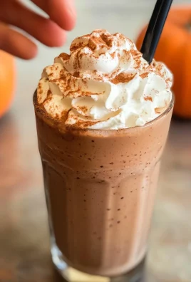 3-ingredient Vegan pumpkin spice Iced hot chocolate
