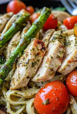 Asparagus Chicken Pasta