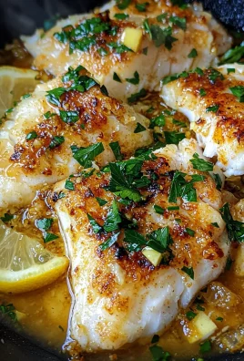 Baked Cod Recipe with Lemon and Garlic