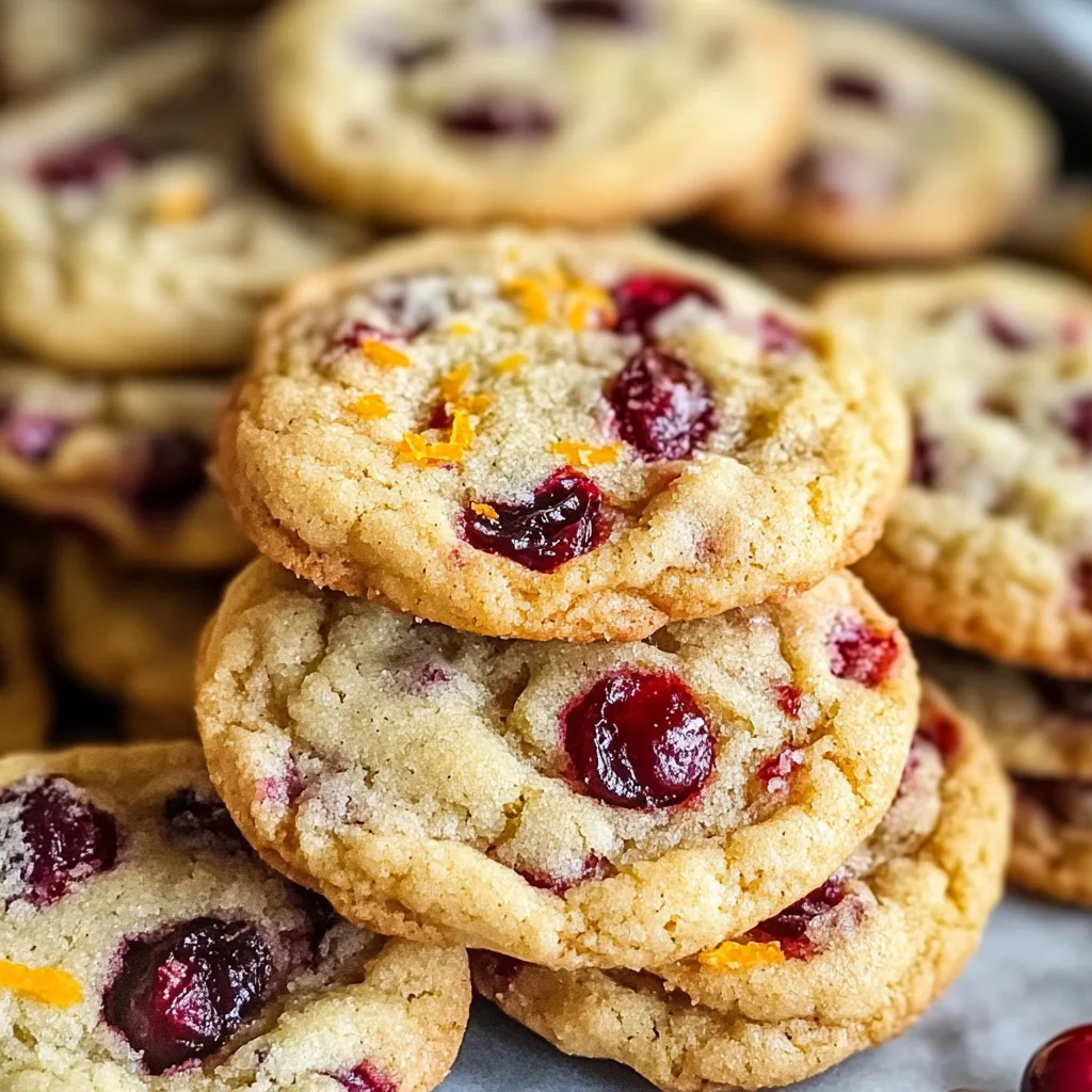 Best Christmas Cranberry Orange Cookies Recipe