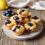 Blueberry and Lemon Zest Cottage Cheese Bites