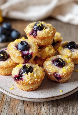 Blueberry and Lemon Zest Cottage Cheese Bites