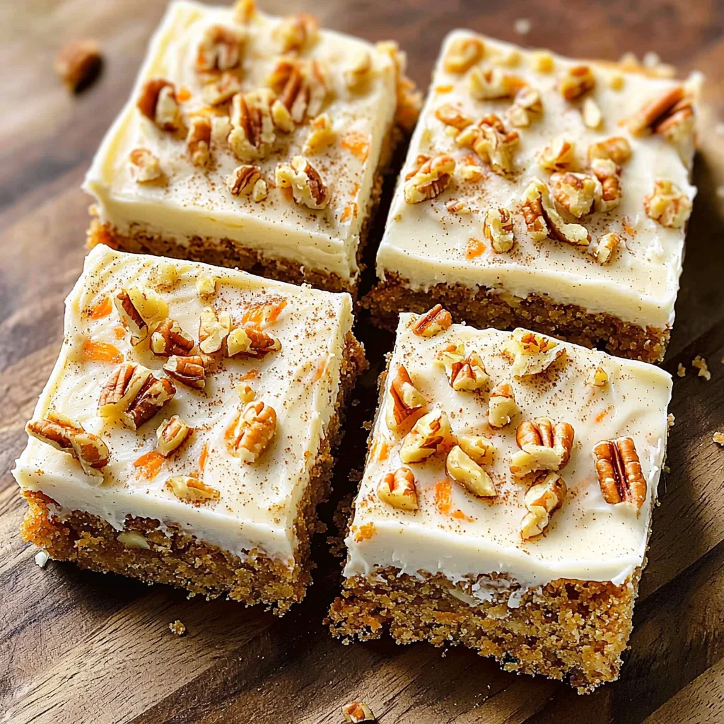 Carrot Cake Bars
