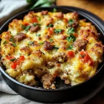 Cauliflower Tot and Turkey Sausage Breakfast Casserole A Healthy Start to Your Day