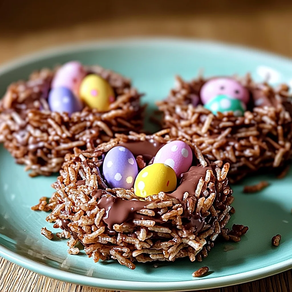 Chocolate Easter Nests
