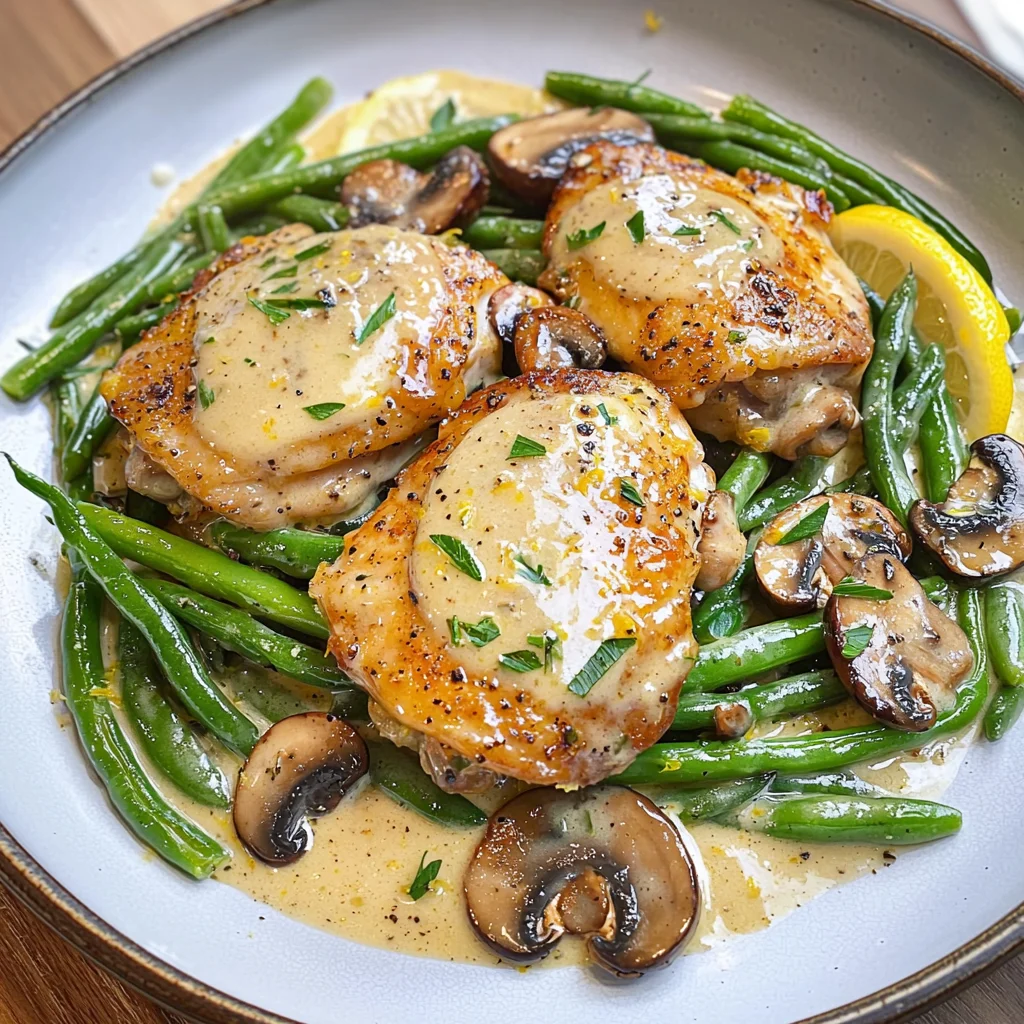 Creamy Keto Lemon Chicken