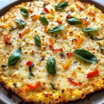 Crispy Cauliflower Pizza Crust (Easy and Low-Carb)