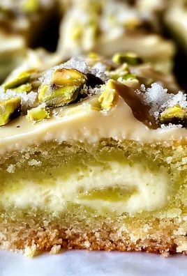 Delicious Pistachio Gooey Butter Cake with Cream Cheese Swirl