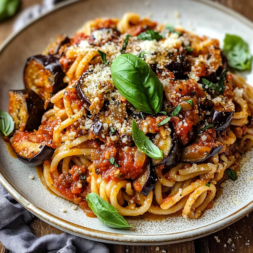 Delicious Roasted Eggplant Pasta Recipe: Pasta alla Norma