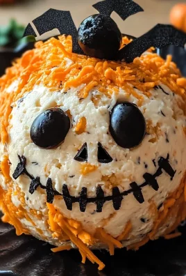 Delicious Skellington Cheese Ball Appetizer for Halloween Parties