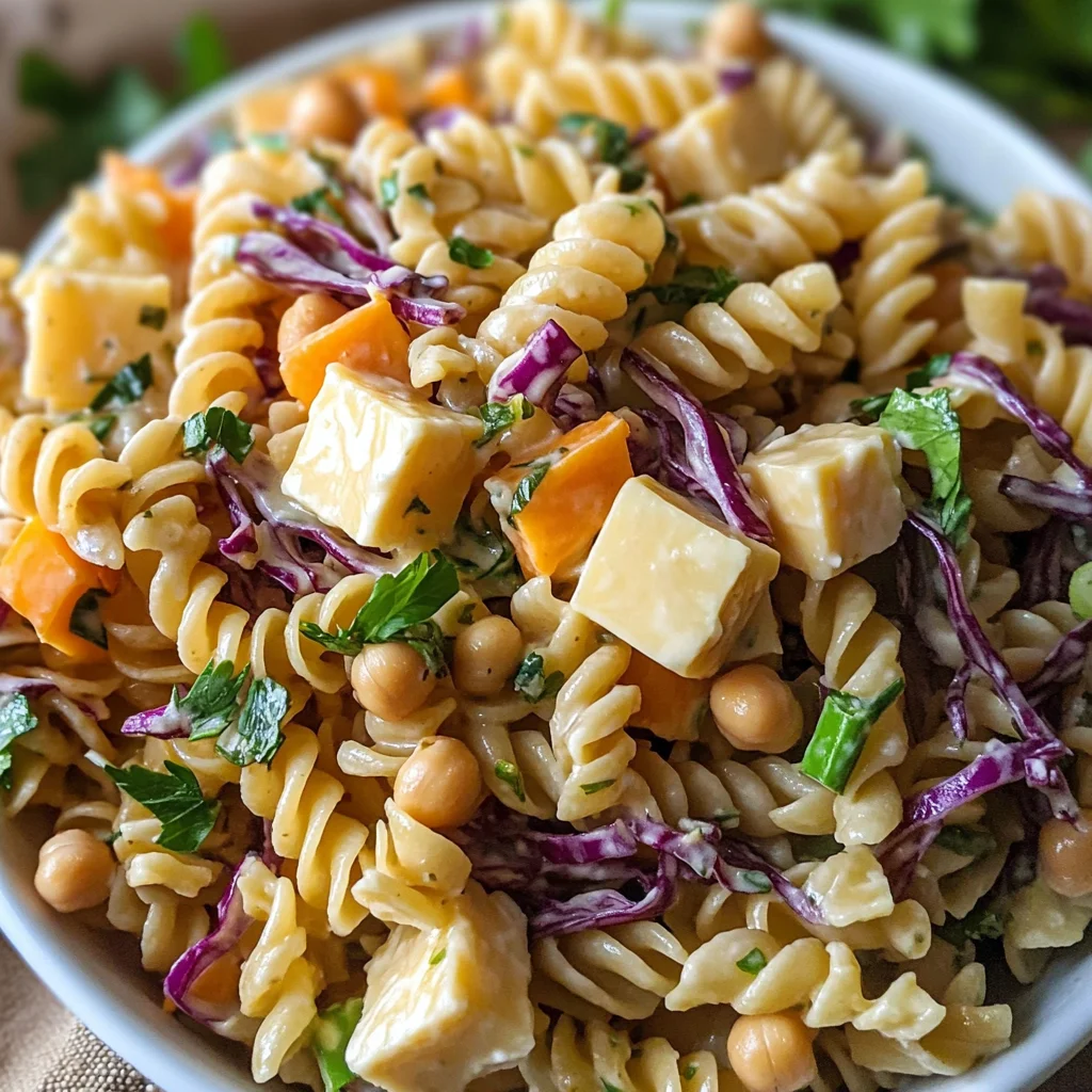 Easy 4 Ingredient Pasta Salad