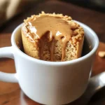 Easy 5 Minute Peanut Butter Mug Cake Recipe