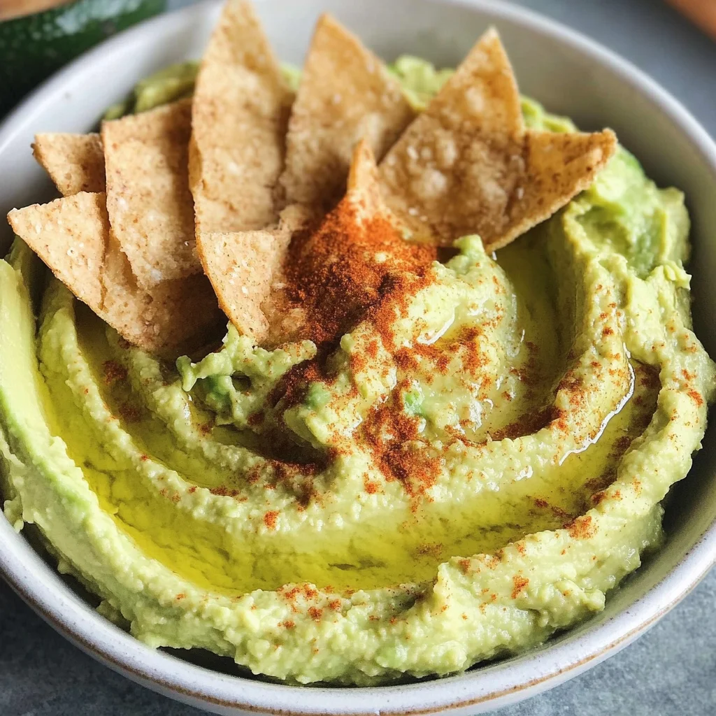 Easy Avocado Hummus