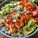 Easy Buffalo Chicken Bowl Recipe