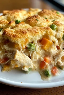 Easy Chicken Cobbler Dinner Casserole