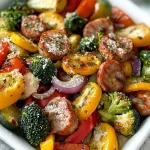 Easy Chicken Sausage and Veggies Sheet Pan Recipe