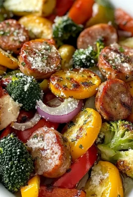 Easy Chicken Sausage and Veggies Sheet Pan Recipe