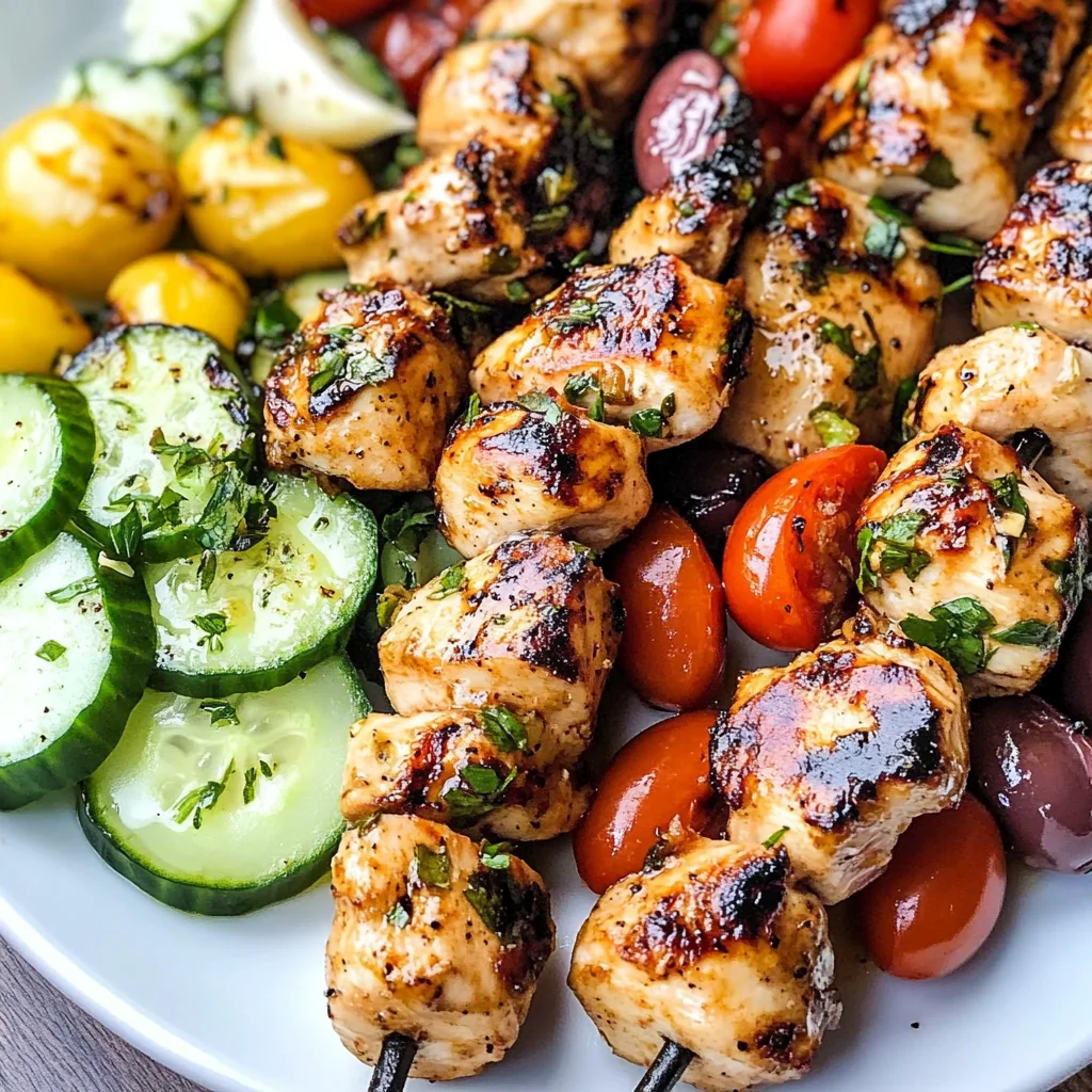 Easy Greek Souvlaki