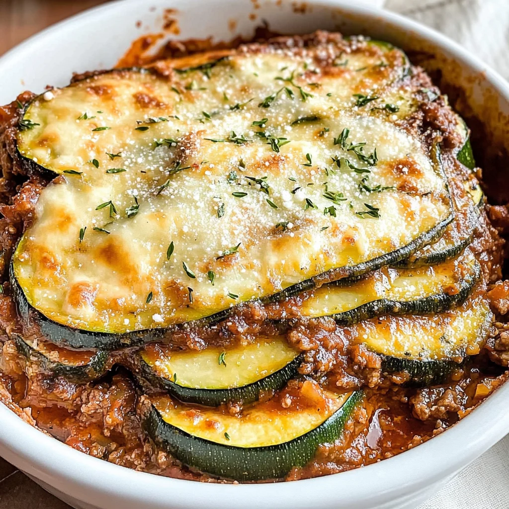 Easy Greek Zucchini Moussaka Recipe
