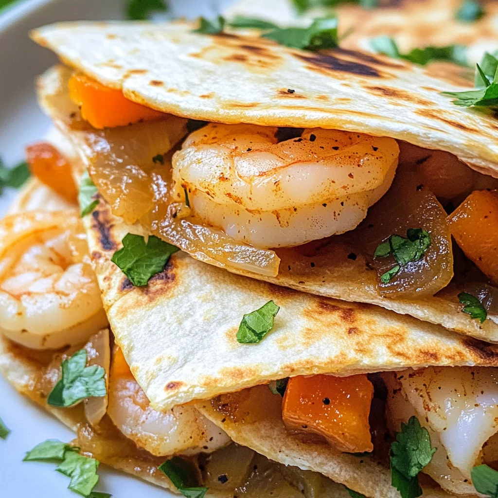 Easy, Healthy Shrimp Quesadilla Recipe